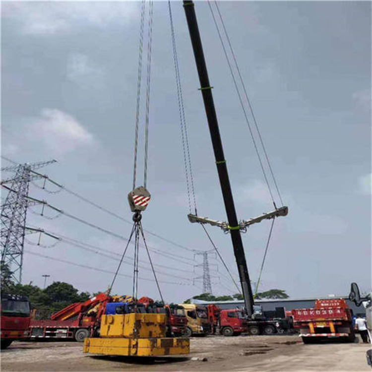 海珠风电设备吊装